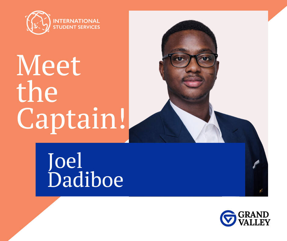 Meet the captain Joel Dadiboe